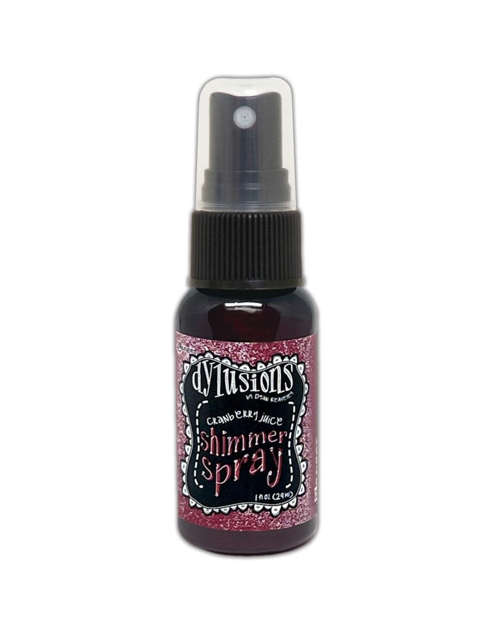 RANGER DYLUSIONS SHIMMER SPRAY CRANBERRY JUICE 1OZ