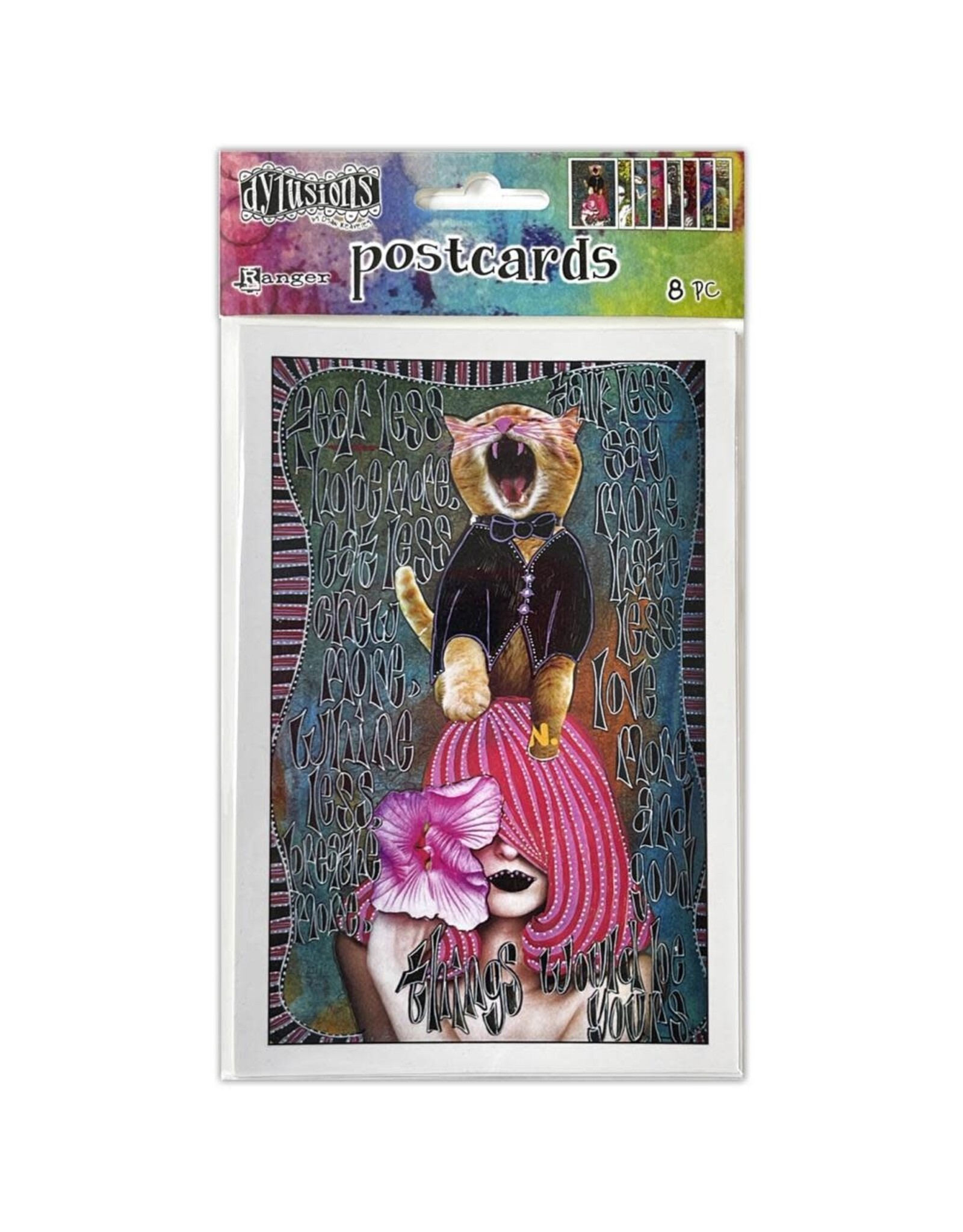 RANGER DYLUSIONS DYAN REAVELEY POSTCARDS IMAGES SET #4