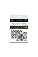 THERMOWEB THERMOWEB DECO FOIL MOD DOTS TONER CARD FRONTS 4.25x5.5 8/PKG