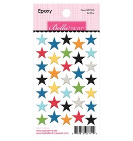 BELLA BLVD BELLA BLVD TEEN VIBE CARSON ALL STAR EPOXY STICKERS