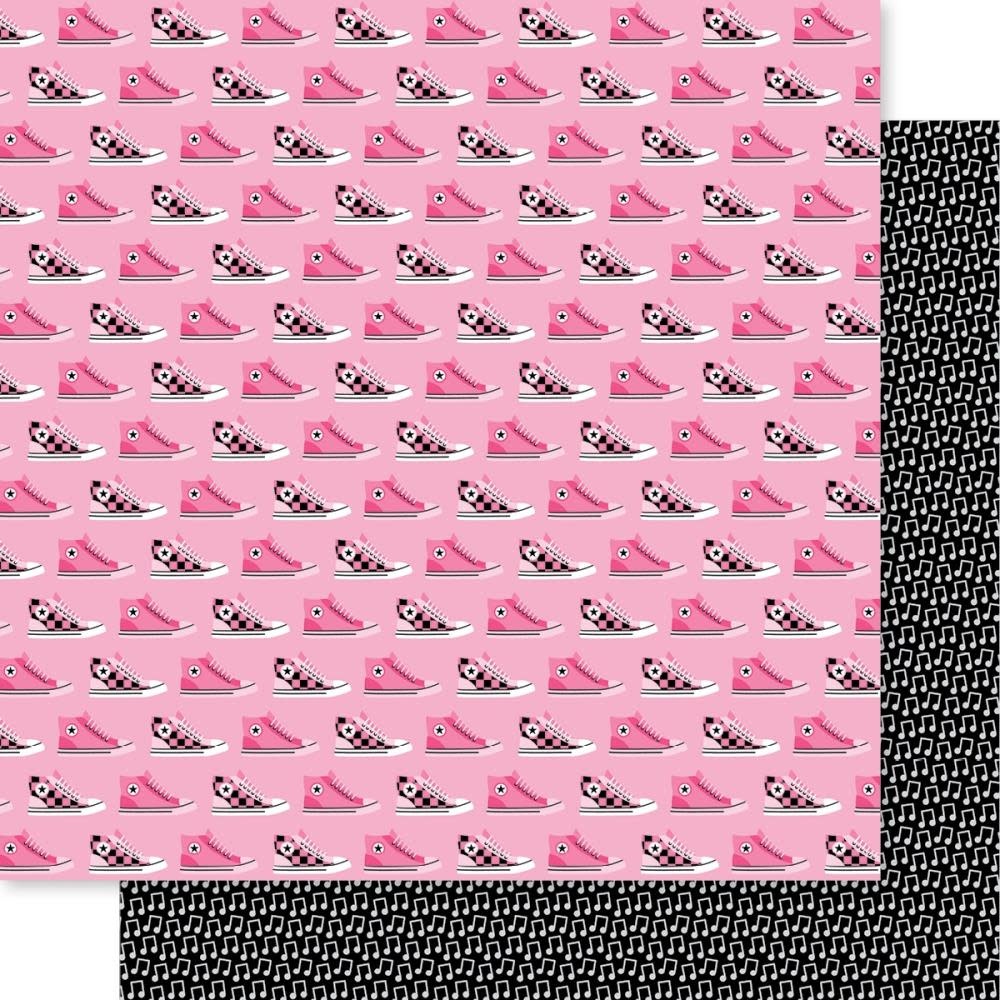 BELLA BLVD TEEN VIBE CAITLYN STYLISH PATTERENED PAPER 12"x12"