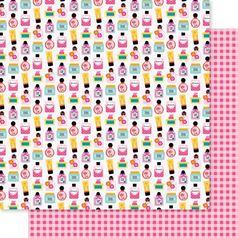 BELLA BLVD BELLA BLVD TEEN VIBE CAITLYN SKINCARE PATTERENED PAPER 12"x12"
