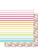 BELLA BLVD BELLA BLVD TEEN VIBE CAITLYN BOY CRAZY PATTERENED PAPER 12"x12"