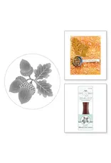 SPELLBINDERS SPELLBINDERS FALLING LEAVES COLLECTION ACORN TRIO 3D WAX SEAL STAMP SET