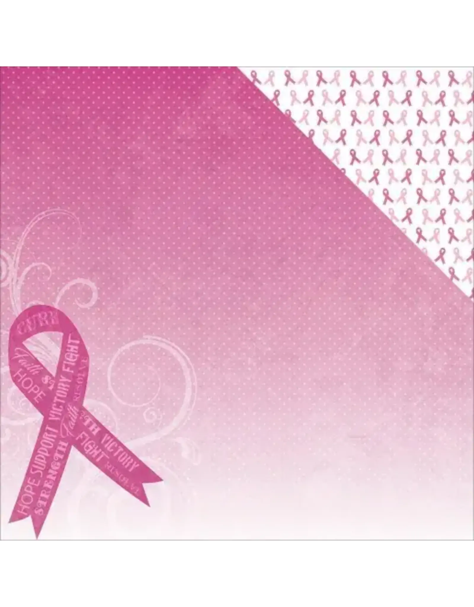 MOXXIE MOXXIE CURE FOR ALL AWARENESS 12x12 CARDSTOCK