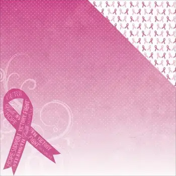 MOXXIE MOXXIE CURE FOR ALL AWARENESS 12x12 CARDSTOCK