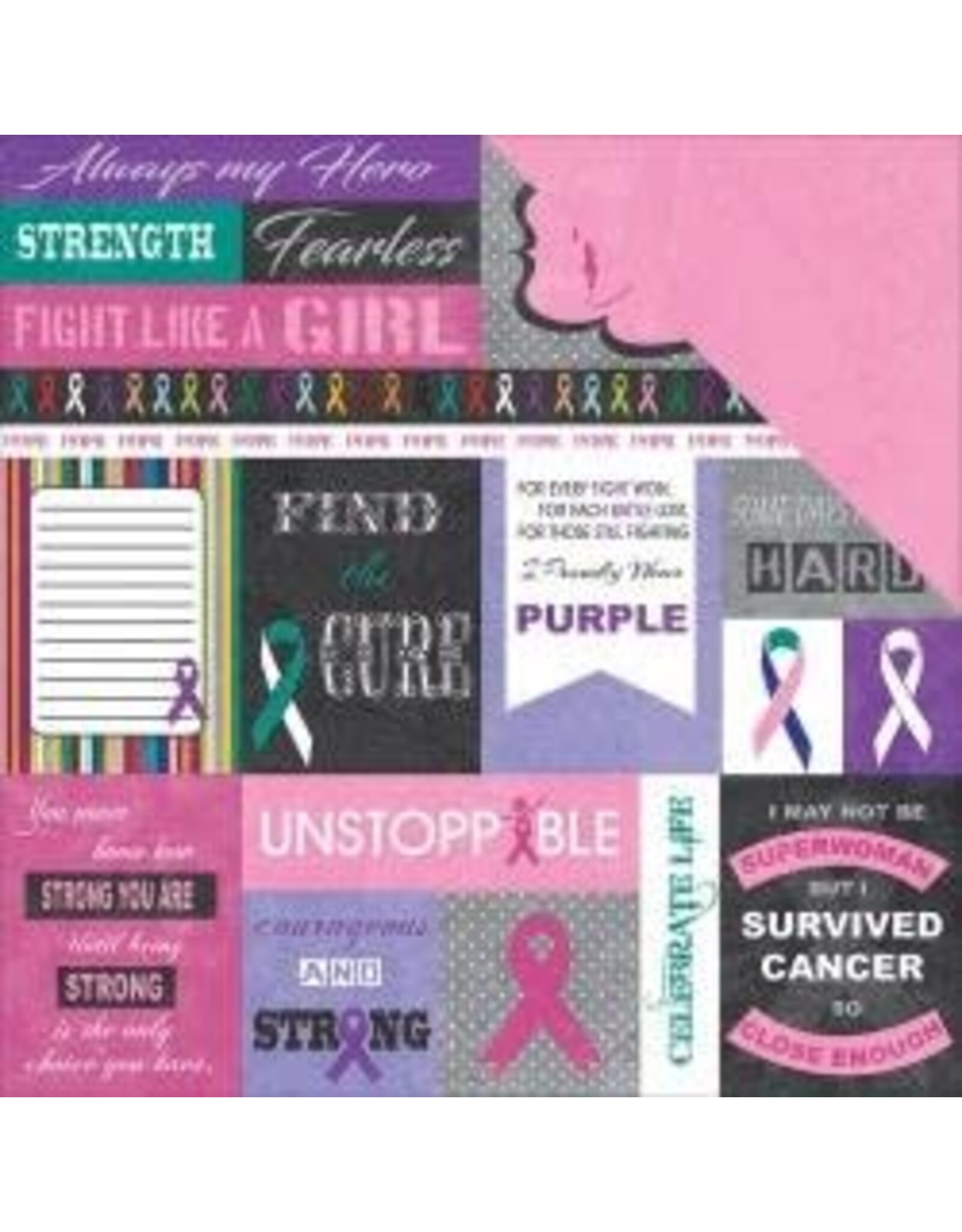 MOXXIE MOXXIE CURE FOR ALL CURE CUTOUT 12x12 CARDSTOCK