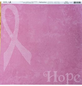 MOXXIE MOXXIE FIGHTING BACK HOPE 12x12 CARDSTOCK