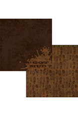 MOXXIE MOXXIE FUN RUN GOT MUD 12x12 CARDSTOCK