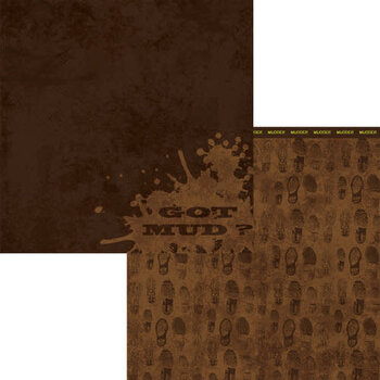 MOXXIE MOXXIE FUN RUN GOT MUD 12x12 CARDSTOCK