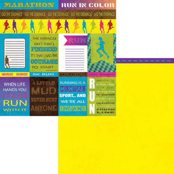 MOXXIE MOXXIE FUN RUN CUTOUTS 12x12 CARDSTOCK