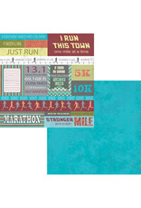 MOXXIE MOXXIE MARATHON CUTOUTS 12x12 CARDSTOCK