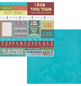 MOXXIE MOXXIE MARATHON CUTOUTS 12x12 CARDSTOCK