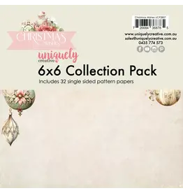 UNIQUELY CREATIVE UNIQUELY CREATIVE CHRISTMAS WISHES 6x6 COLLECTION PACK