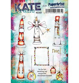 PAPER ARTSY PAPER ARTSY KATE CRANE KC007 CLING STAMP SET