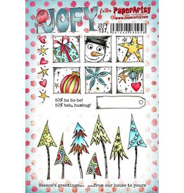 PAPER ARTSY PAPER ARTSY JOFY 137 CLING STAMP SET