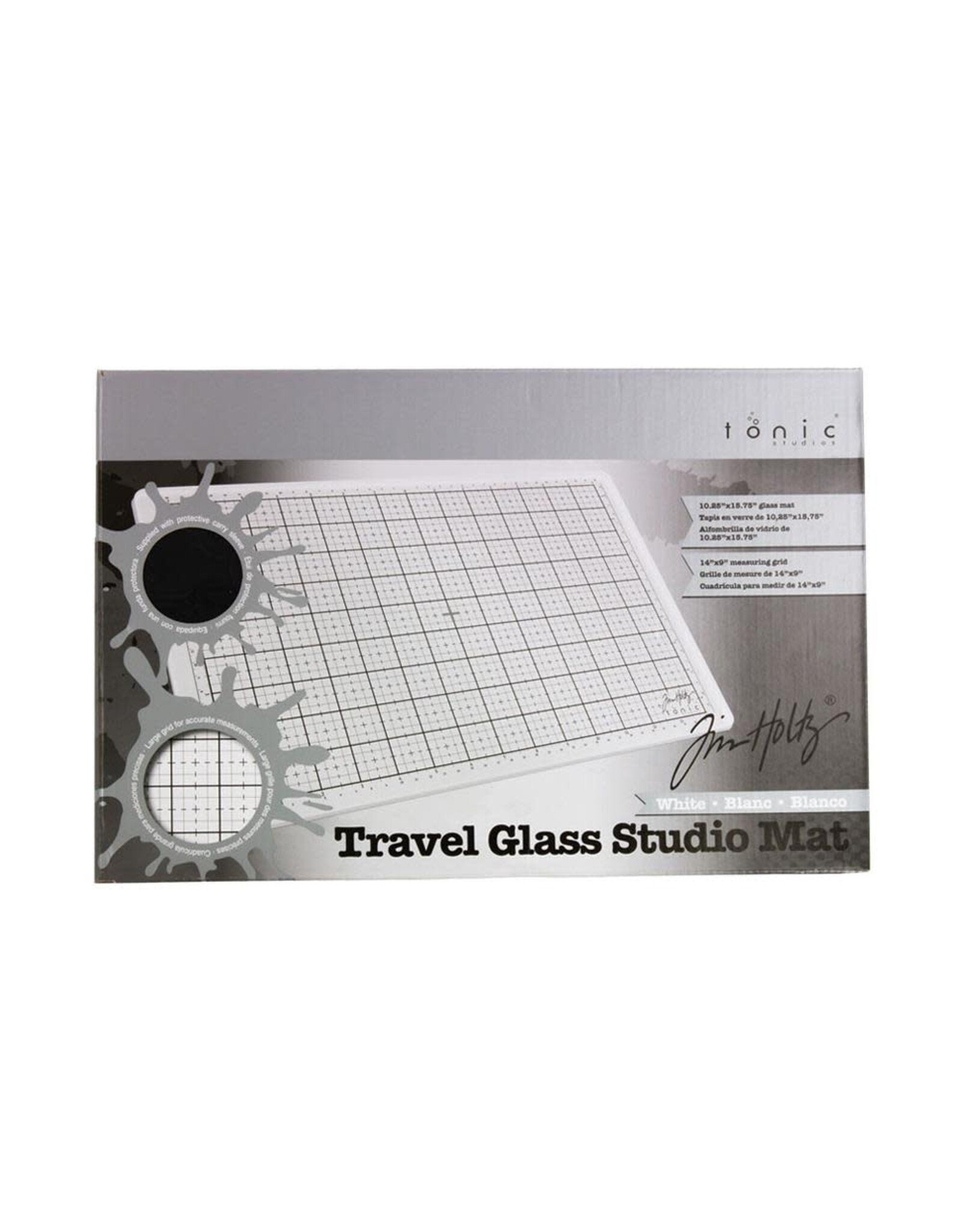 TONIC TONIC STUDIOS TIM HOLTZ WHITE TRAVEL GLASS STUDIO MAT