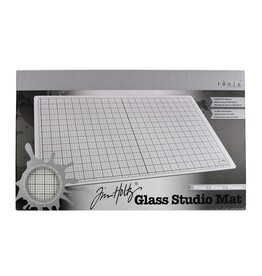 TONIC TONIC STUDIOS TIM HOLTZ WHITE GLASS MEDIA MAT 14''x23''