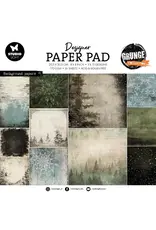 STUDIOLIGHT STUDIOLIGHT GRUNGE COLLECTION BACKGROUND PAPERS 8x8 PAPER PAD