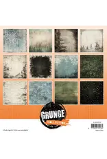 STUDIOLIGHT STUDIOLIGHT GRUNGE COLLECTION BACKGROUND PAPERS 8x8 PAPER PAD