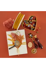 SPELLBINDERS SPELLBINDERS FALLING LEAVES COLLECTION PUMPKIN TRIO 3D WAX SEAL STAMP SET