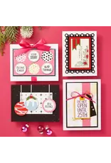 SPELLBINDERS SPELLBINDERS LISA HORTON ESSENTIAL HOLIDAY COLLECTION ESSENTIAL TAGS ETCHED DIE SET