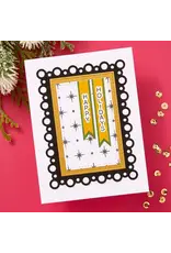 SPELLBINDERS SPELLBINDERS BETTERPRESS LISA HORTON ESSENTIAL HOLIDAY COLLECTION ESSENTIAL TAG ACCESSORIES PRESS PLATES & DIE SET