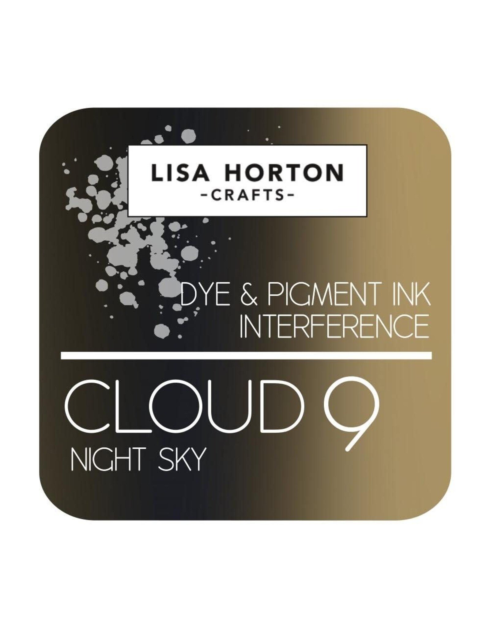 LISA HORTON CRAFTS LISA HORTON CRAFTS CLOUD 9 INTERFERENCE DYE/PIGMENT INK - NIGHT SKY