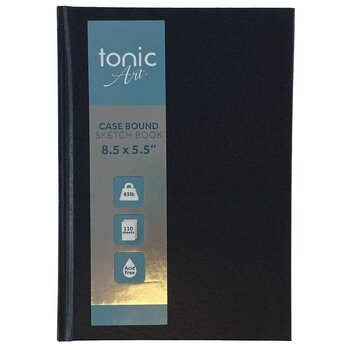 TONIC TONIC STUDIOS 5.5x8.5 HARDCOVER SKETCHBOOK 110 SHEETS