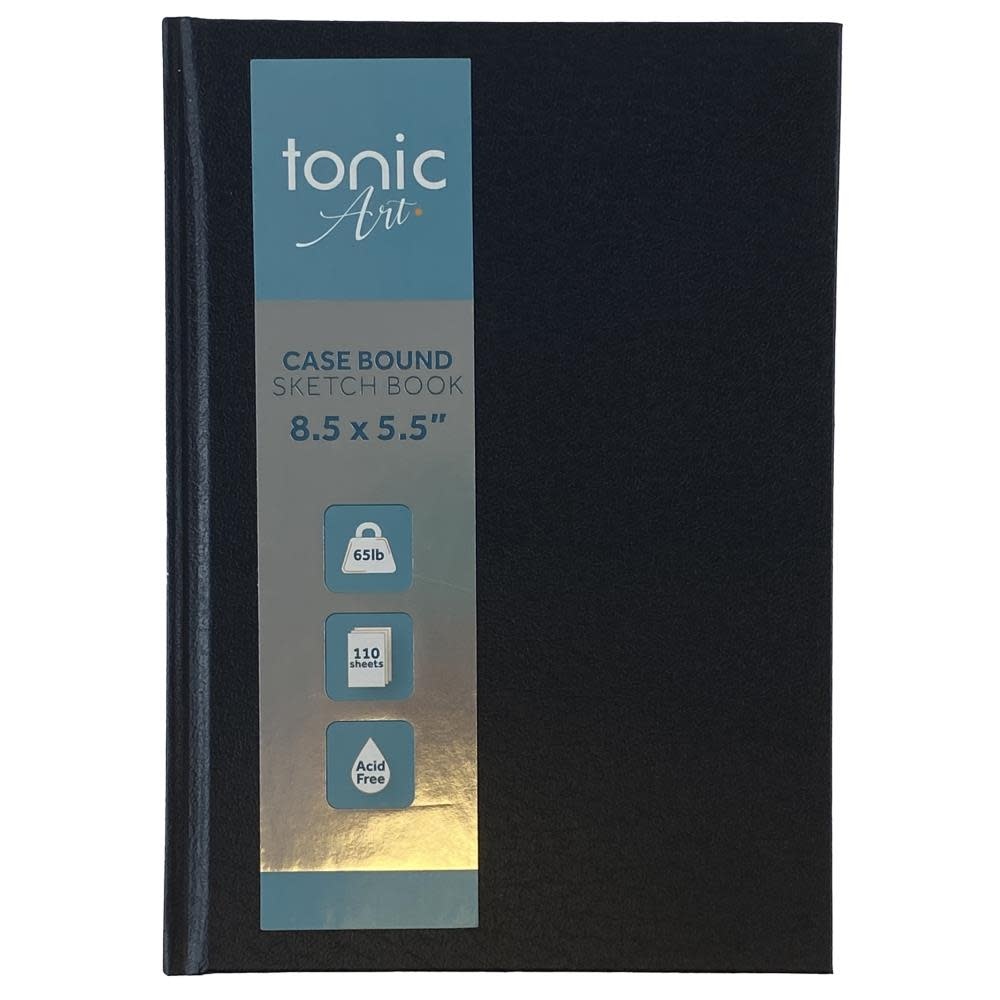TONIC TONIC STUDIOS 5.5x8.5 HARDCOVER SKETCHBOOK 110 SHEETS