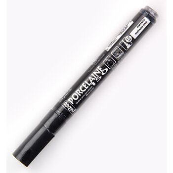 PEBEO PORCELAINE 150 ANTHRACITE BLACK PAINT MARKER  1.2MM