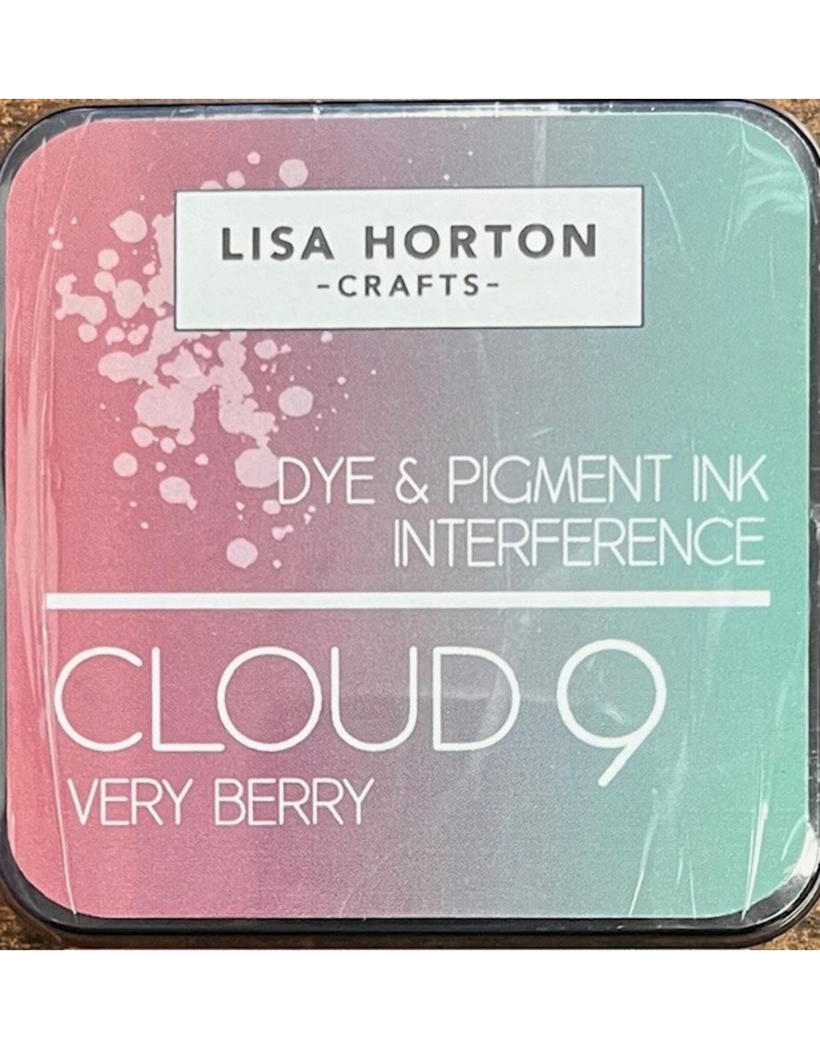 LISA HORTON CRAFTS LISA HORTON CRAFTS CLOUD 9 INTERFERENCE DYE/PIGMENT INK - VERY BERRY