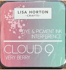 LISA HORTON CRAFTS LISA HORTON CRAFTS CLOUD 9 INTERFERENCE DYE/PIGMENT INK - VERY BERRY