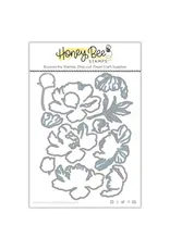 HONEY BEE HONEY BEE STAMPS LOVELY LAYERS: PEONY DIE SET