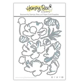 HONEY BEE HONEY BEE STAMPS LOVELY LAYERS: PEONY DIE SET