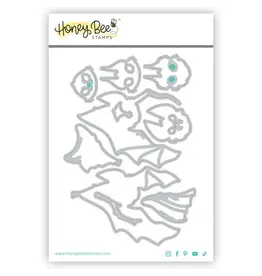 HONEY BEE HONEY BEE STAMPS LOVELY LAYERS: BAT DIE SET