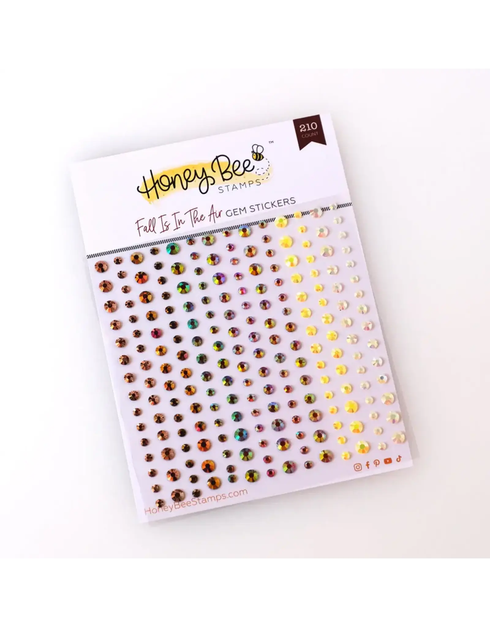 HONEY BEE HONEY BEE STAMPS FALL IS IN THE AIR GEM STICKERS