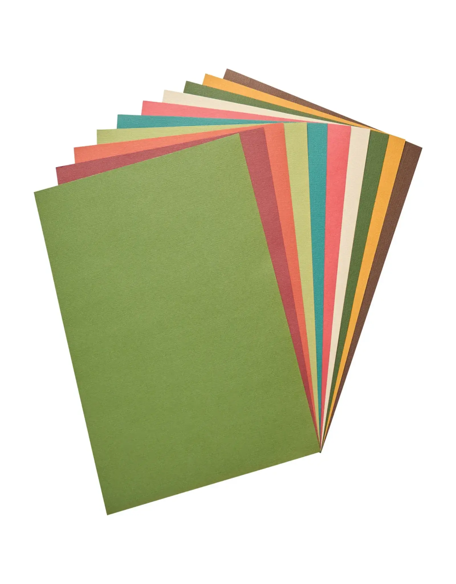 SIZZIX SIZZIX SURFACEZ ASSORTED COLORS SPICED COLLECTION REVEALZ SANDABLE A6 CARDSTOCK 40 SHEETS