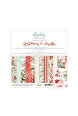 MINTAY MINTAY MERRY & JOY 6x6 PAPER PAD 24 SHEETS