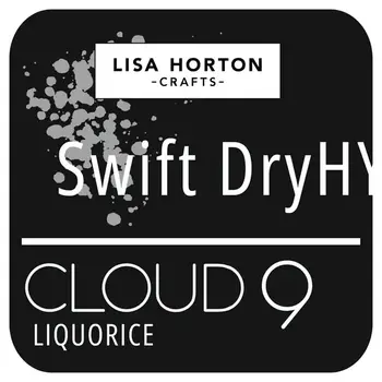 SPELLBINDERS LISA HORTON LIQUORICE SWIFT DRY STAMPING INK