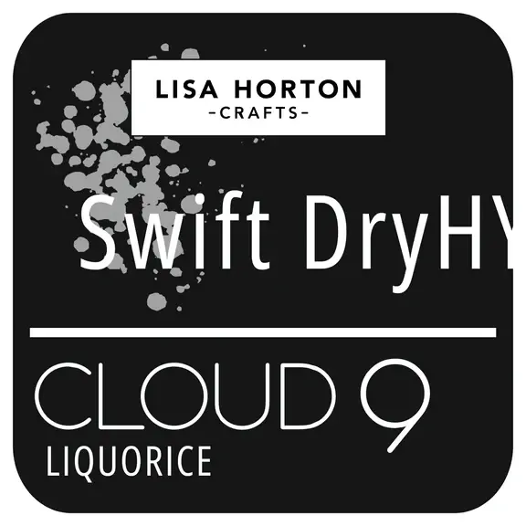 SPELLBINDERS LISA HORTON LIQUORICE SWIFT DRY STAMPING INK