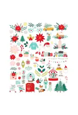 SPELLBINDERS SPELLBINDERS ROSIE'S STUDIO OH JOYFUL DAY EPHEMERA DIE-CUTS 140/PK