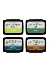 SPELLBINDERS SPELLBINDERS BETTERPRESS INK WOODLANDS MINI SET 4/PK