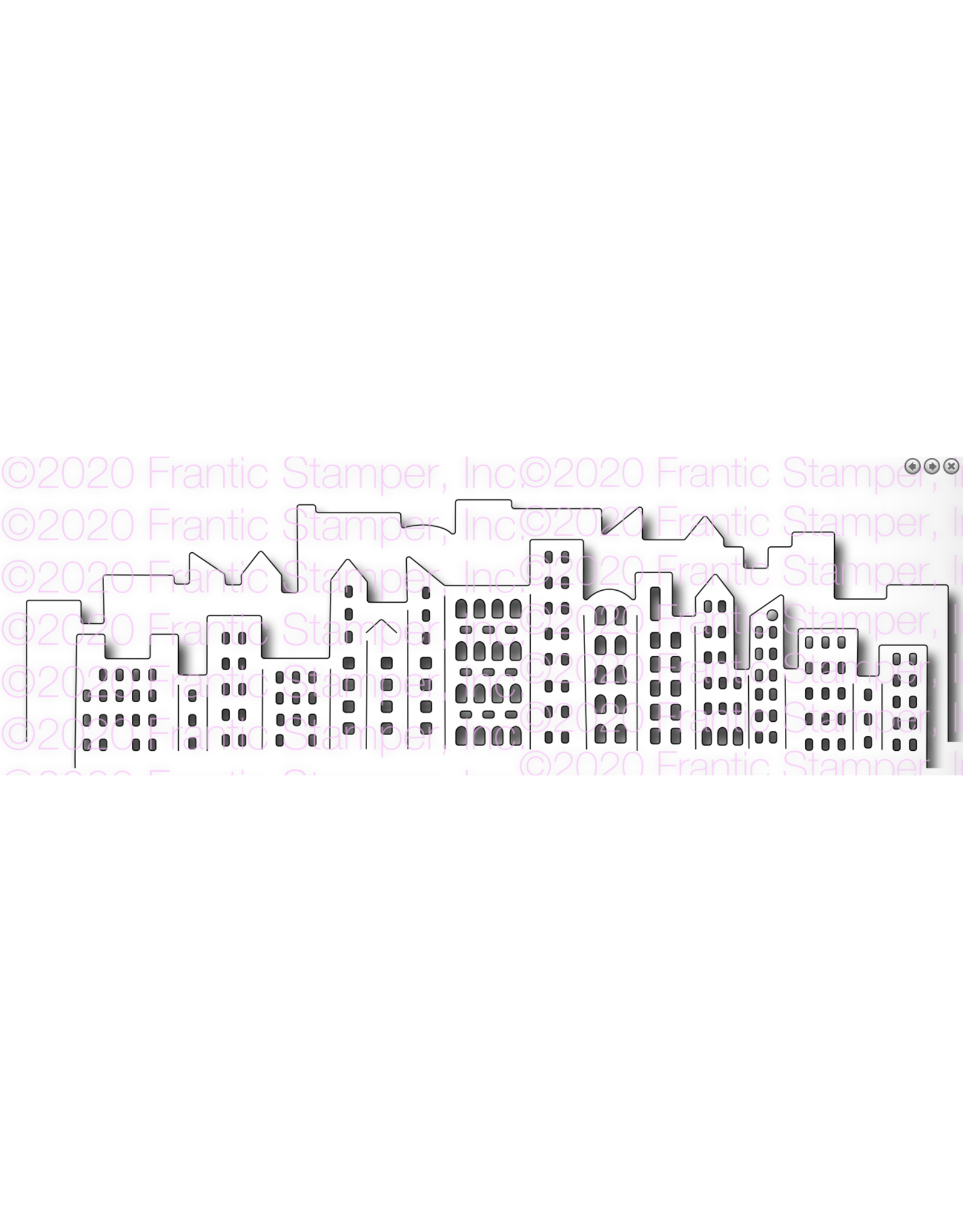 FRANTIC STAMPER FRANTIC STAMPER BIG CITY SKYLINES DIE