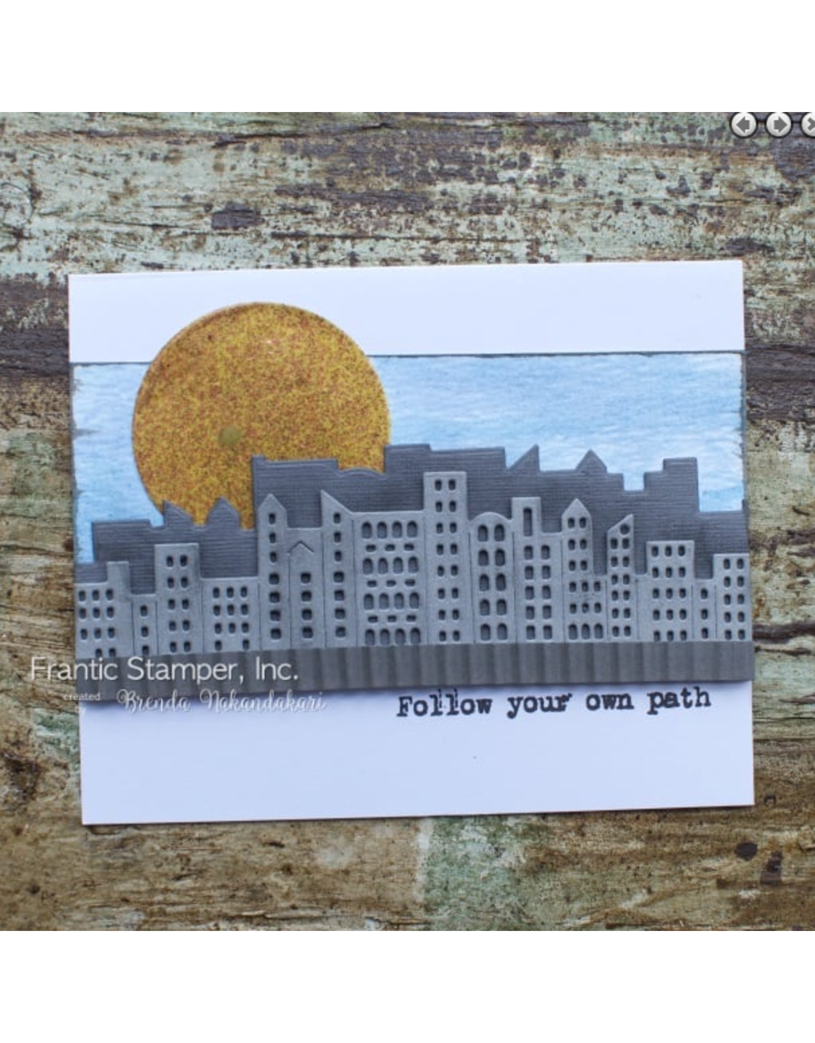 FRANTIC STAMPER FRANTIC STAMPER BIG CITY SKYLINES DIE