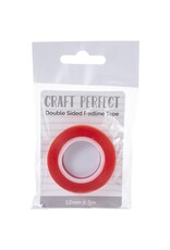 CRAFT PERFECT CRAFT PERFECT CLEAR REDLINE TAPE 12mm X 5m