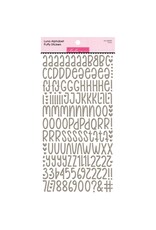 BELLA BLVD BELLA BLVD LUNA ALPHABET OYSTER PUFFY STICKERS