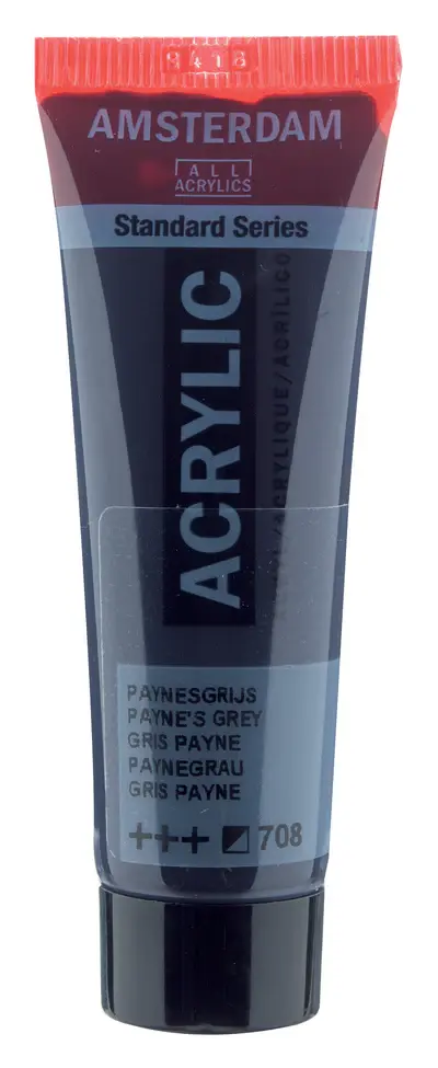 AMSTERDAM AMSTERDAM STANDARD ACRYLIC 20ML PAYNES GREY