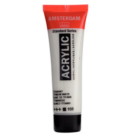 AMSTERDAM AMSTERDAM STANDARD ACRYLIC 20ML TITANIUM WHITE