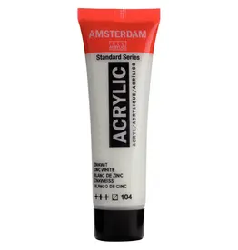 AMSTERDAM AMSTERDAM STANDARD ACRYLIC 20ML PEARL WHITE